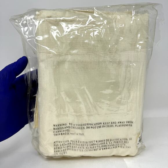 Pottery Barn Emery Linen Curtains 50" W x 84" L Light Filtering Pair 2 Ivory - Picture 5 of 13